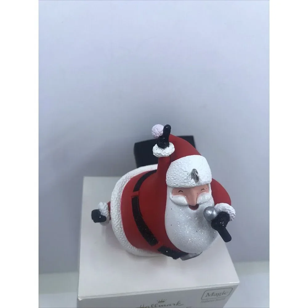 Hallmark Ornament MAGIC with Sound - SANTA CLAUS IS COMING TO TOWN 2010.